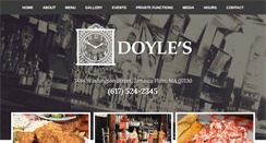 Desktop Screenshot of doylescafeboston.com
